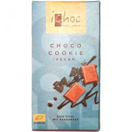 iChocオーガニックライスミルクチョコレート チョコクッキー　80g